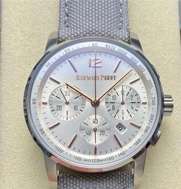 OMF Factory Audemars Piguet CODE 11.59 26393CR.OO.A008KB.01 1:1 Best Edition Replica Watch